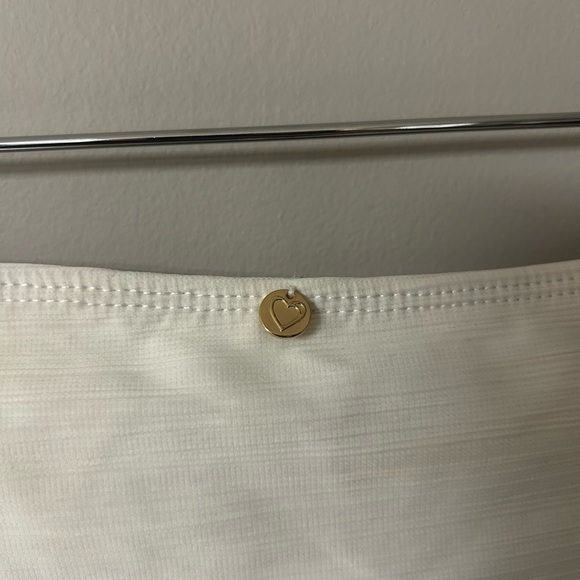 For Love & Lemons Cream Swim Bottoms - Picture 3 of 4